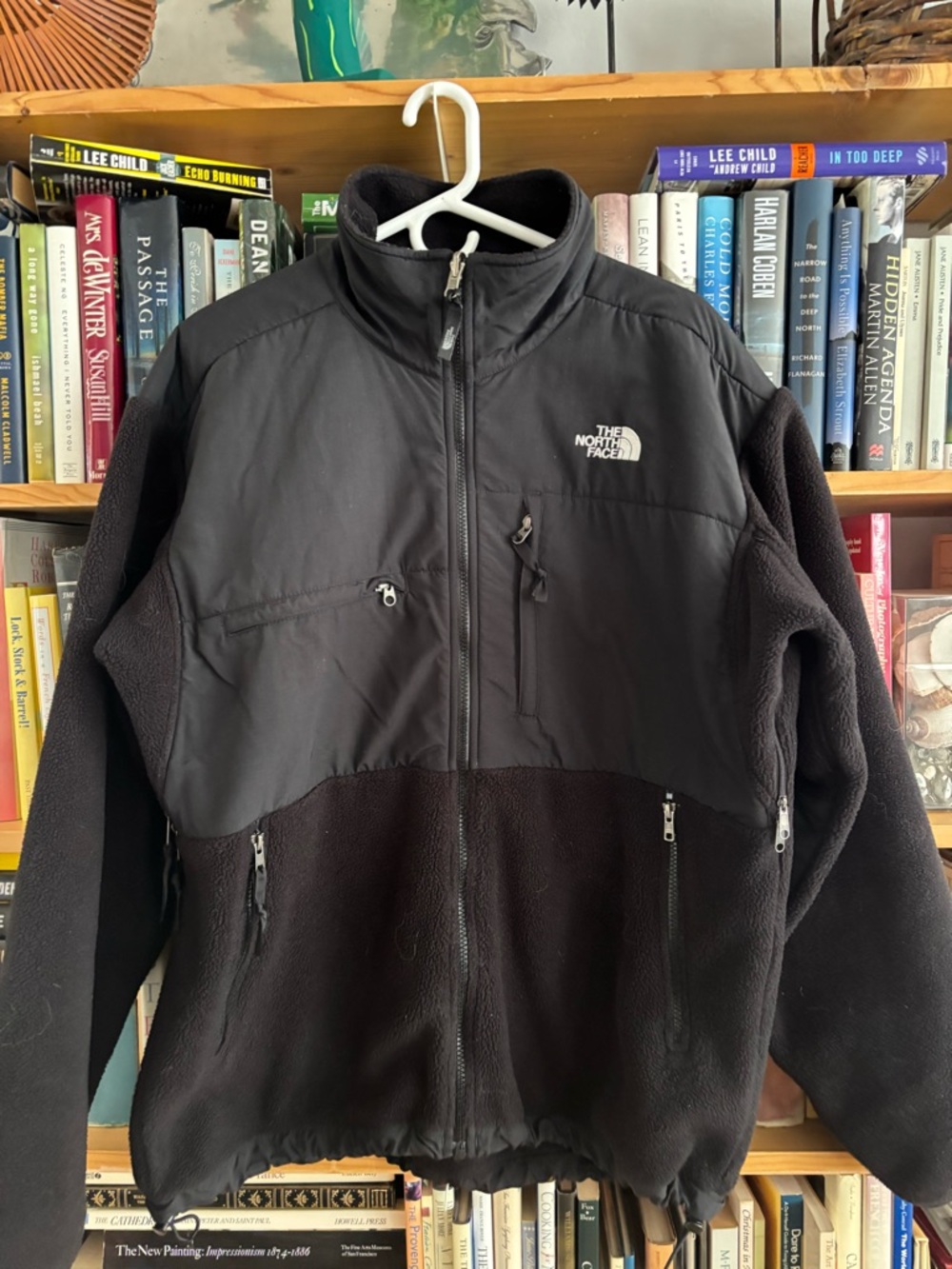 Men’s The North Face Black Fleece Jacket XL